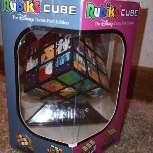 NEW 1974 Disney Theme Park Edition Character Rubik's Cube Puzzle